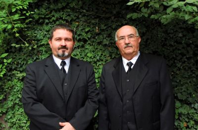 Martin (li.) und Wolf von Chamier Martin (li.) und Wolf von Chamier